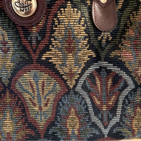 Diane Von Furstenburg Vintage Tapestry Travel Bag - Picture 7 of 7